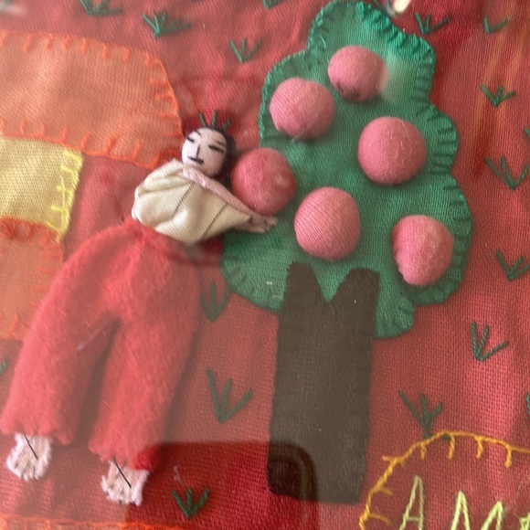 Vintage Peruvian Story Telling Handmade Tapestry. - Picture 4 of 11